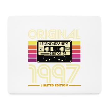 Original 1997 Limited Retro Cassette - Mouse Pad (horizontal) - white - Front