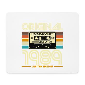 Original 1989 Cassette Edition Limité - Tapis de souris (format paysage) - blanc - Devant
