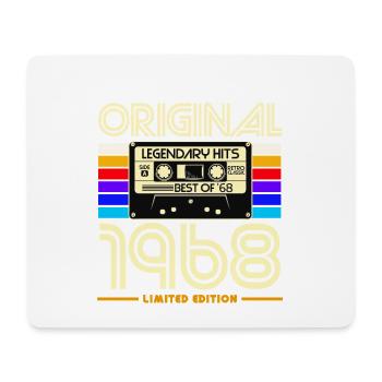 Originale 1968er Hits Limited Edition - Mousepad (Querformat) - Weiß - Vorne