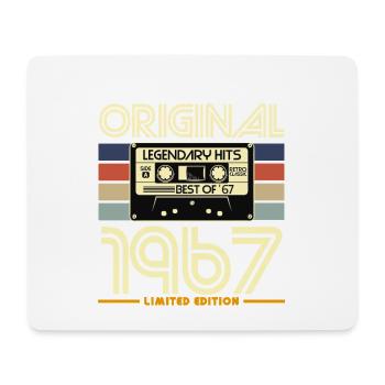 Original 1967 Cassette Retro Edition - Mouse Pad (horizontal) - white - Front
