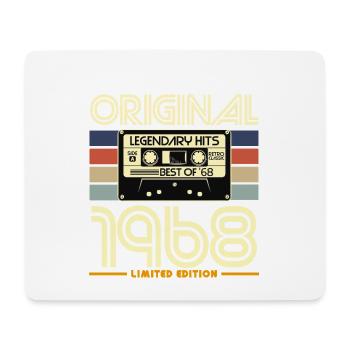 1968 Vintage Cassette Edition - Mouse Pad (horizontal) - white - Front