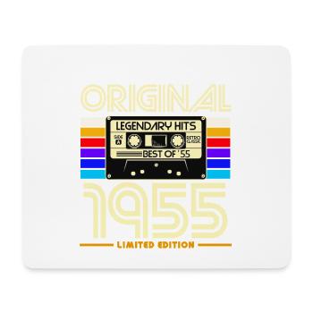 Originale Retro-Hits von 1955 - Mousepad (Querformat) - Weiß - Vorne