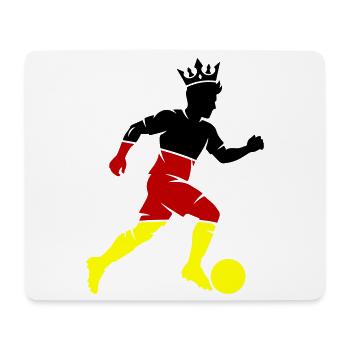 Footballers Germany Champion - Mouse Pad (horizontal) - white - Front