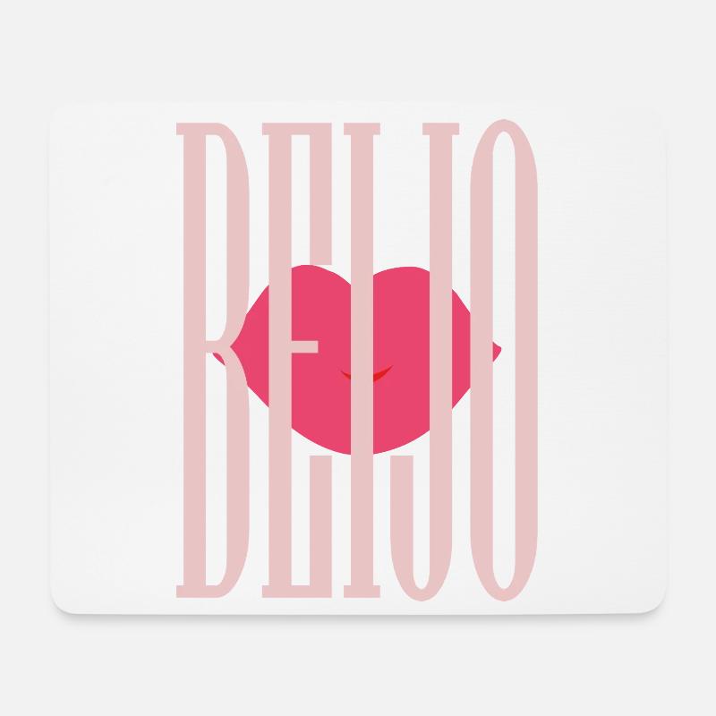Beijo - Mouse Pad (horizontal) - white