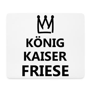 Friesland - Mousepad (Querformat) - Weiß - Vorne