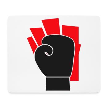 Pure fighting spirit - Mouse Pad (horizontal) - white - Front