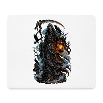 Schattenhüter mit Laterne - Mousepad (Querformat) - Weiß - Vorne