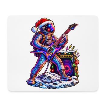 KOSMISCHER ROCKER | Santas lautester Helfer - Mousepad (Querformat) - Weiß - Vorne