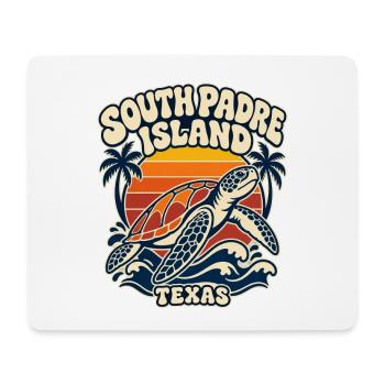 Texas South Padre Island Schildkröte Sunset - Mousepad (Querformat) - Weiß - Vorne