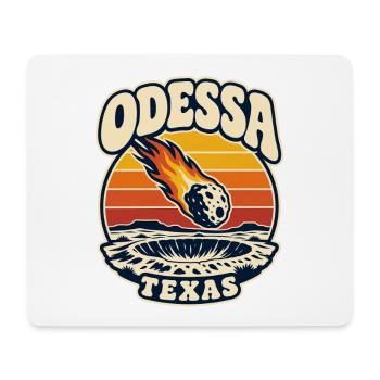 Texas Odessa Meteor Sunset - Mousepad (Querformat) - Weiß - Vorne