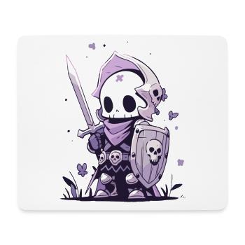 Cute Halloween Skeleton - Cute Scary Design - Mouse Pad (horizontal) - white - Front