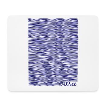Ostsee-Liebe, Ostsee-Fans - Mousepad (Querformat) - Weiß - Vorne