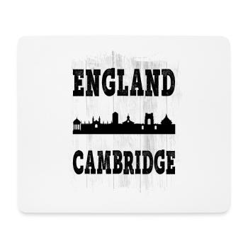 Cambridge England UK City Skyline Home Love - Mouse Pad (horizontal) - white - Front