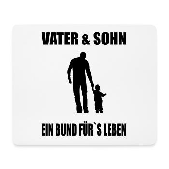 Vatertag - Mousepad (Querformat) - Weiß - Vorne