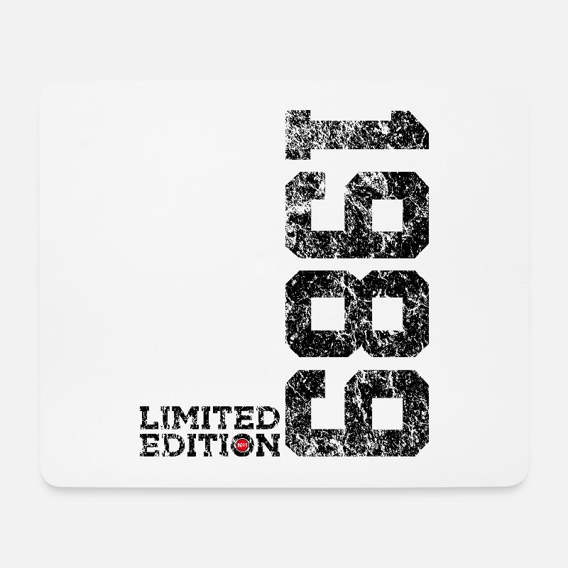 37. GEBURTSTAG 37 JAHRE LIMITED EDITION 1989 - Mousepad (Querformat) - Weiß