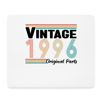 Vintage 1996 Original Parts Birthday Gift - Mouse Pad (horizontal) - white - Front