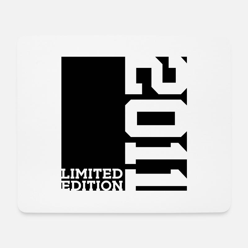 LIMITED EDITION 2011 15. GEBURTSTAG - Mousepad (Querformat) - Weiß