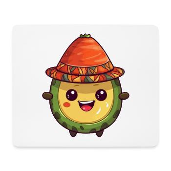 Peruvian avocado - Mouse Pad (horizontal) - white - Front