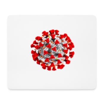 Vintage virus symbol - Mouse Pad (horizontal) - white - Front