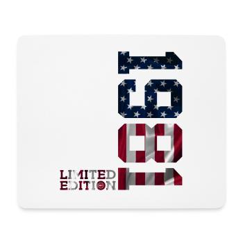 LIMITED EDITION 1981 USA 45TH BIRTHDAY - Mouse Pad (horizontal) - white - Front