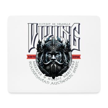 VIKING, VICTORY OR VALHALLA! - Mousepad (Querformat) - Weiß - Vorne