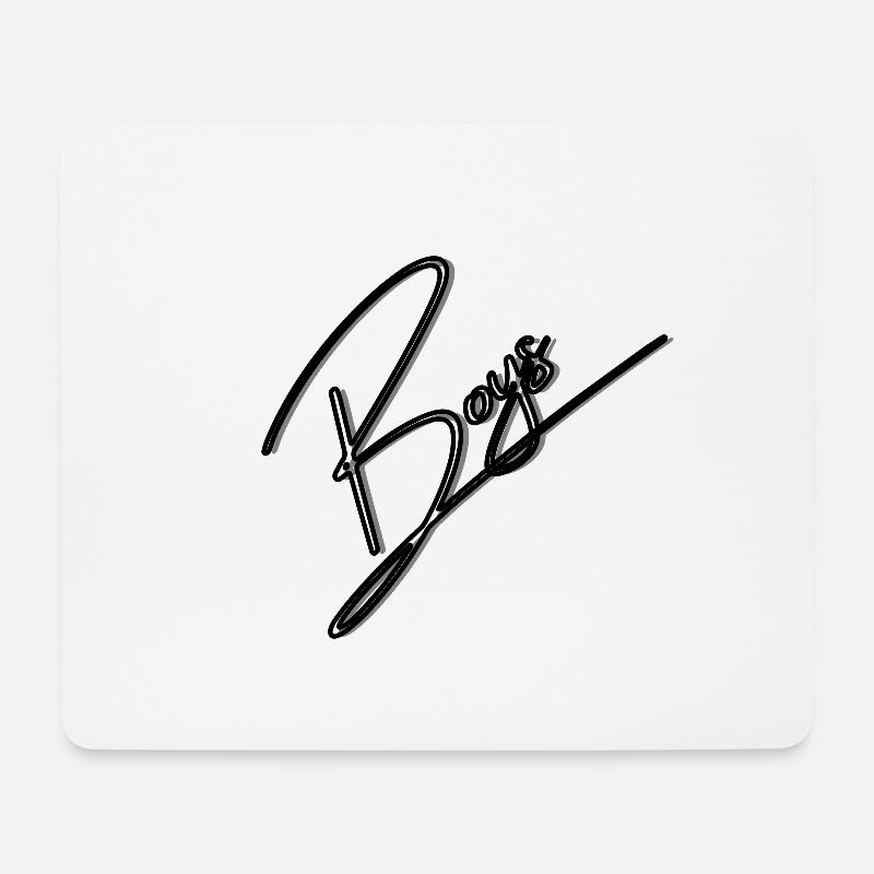 Jungen Jungen Jungen - Mousepad (Querformat) - Weiß
