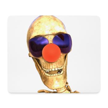 Tod eines Clowns - Mousepad (Querformat) - Weiß - Vorne