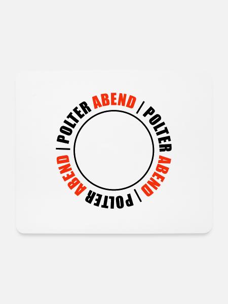 Polterabend Junggesellenabschied - Mousepad (Querformat) - Weiß