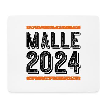 Malle 2024 Vintage - Mousepad (Querformat) - Weiß - Vorne