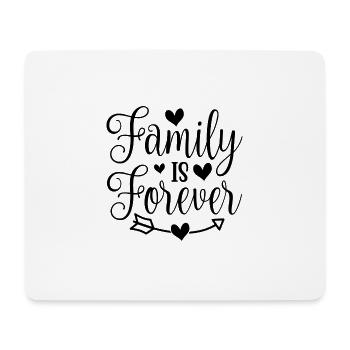 Family - Mousepad (Querformat) - Weiß - Vorne