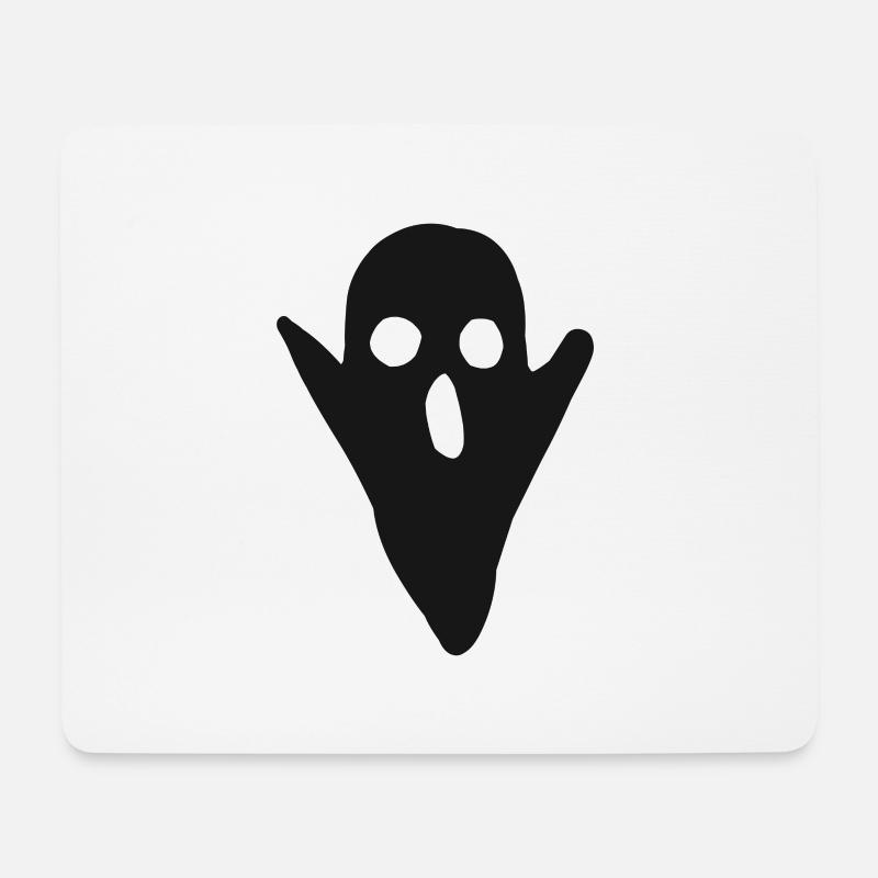 Gespenster Geister Kostüm Gespenst Halloween Geist - Mousepad (Querformat) - Weiß
