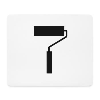 Brush Painting Brushes Painting Painter Painters Varnishers - Mouse Pad (horizontal) - white - Front