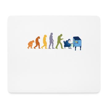 Aquarium Fische Aquarien Aquaristik Evolution - Mousepad (Querformat) - Weiß - Vorne