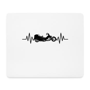Trike Erwachsene Trikefahrer Motortrike Trike Bike - Mousepad (Querformat) - Weiß - Vorne
