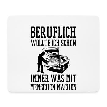 Bestattungsfachkraft Friedhof Geburtstag witzige - Mousepad (Querformat) - Weiß - Vorne