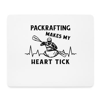 Packraft Kayak Packraft Rafting Packraft Boat - Mouse Pad (horizontal) - white - Front