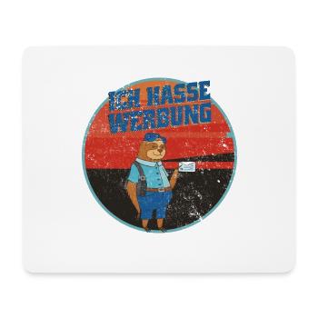 Briefzusteller Faultiere lustiges keine Werbung - Mousepad (Querformat) - Weiß - Vorne