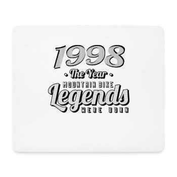 VTT-Mountainbiker 1998 Naissance Anniversaire VTT - Tapis de souris (format paysage) - blanc - Devant