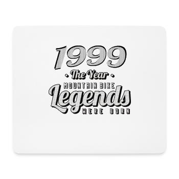 VTT-Mountainbiker 1999 Naissance Anniversaire VTT - Tapis de souris (format paysage) - blanc - Devant