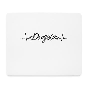 Apotheker Herzschlag Drogistin - Mousepad (Querformat) - Weiß - Vorne
