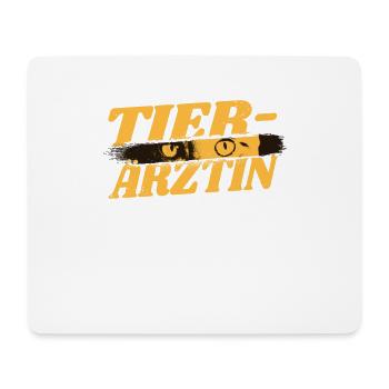 Veterinär Geburtstag Tiermediziner Studenten - Mousepad (Querformat) - Weiß - Vorne