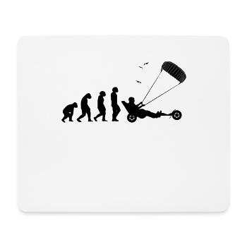Beach Kite Windracer Land Kite Kite Beach Sailor - Mouse Pad (horizontal) - white - Front