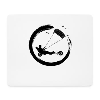 Beach Kite Windracer Land Kite Kite Beach Sailor - Mouse Pad (horizontal) - white - Front