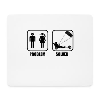 Beach Kite Windracer Land Kite Kite Beach Sailor - Mouse Pad (horizontal) - white - Front
