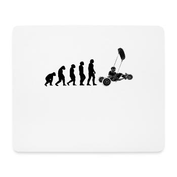 Beach Kite Windracer Land Kite Kite Beach Sailor - Mouse Pad (horizontal) - white - Front