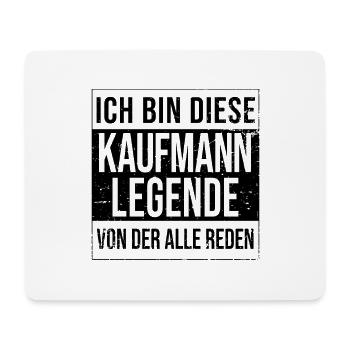 Einzelhändler Geburtstag geboren Legende Kaufmann - Mousepad (Querformat) - Weiß - Vorne