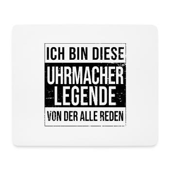 Feinmechaniker Geburtstag geboren Legende - Mousepad (Querformat) - Weiß - Vorne