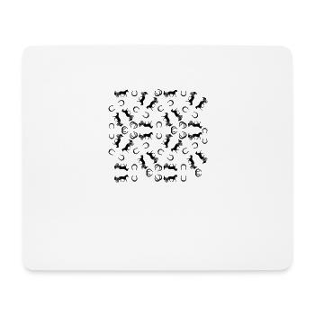 Trotting horse Trabrennsport Equestrian sport Horses - Mouse Pad (horizontal) - white - Front