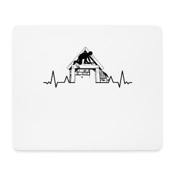 Tischler-Schreiner Handwerker-Zimmermann - Mousepad (Querformat) - Weiß - Vorne