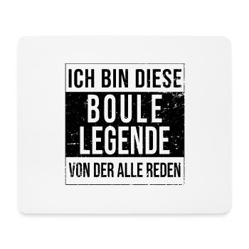 Boulen-Boccia Game Boule-Spieler Boules-Kugel - Mousepad (Querformat) - Weiß - Vorne